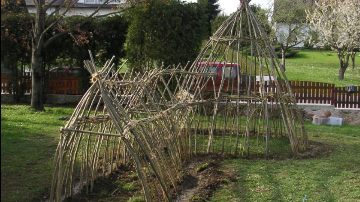 Weidenbauwerke schnelles Grün LEBENSART