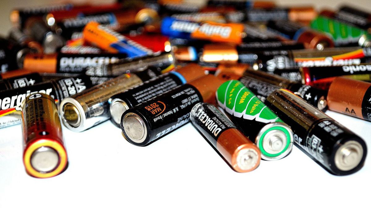 Batterien.