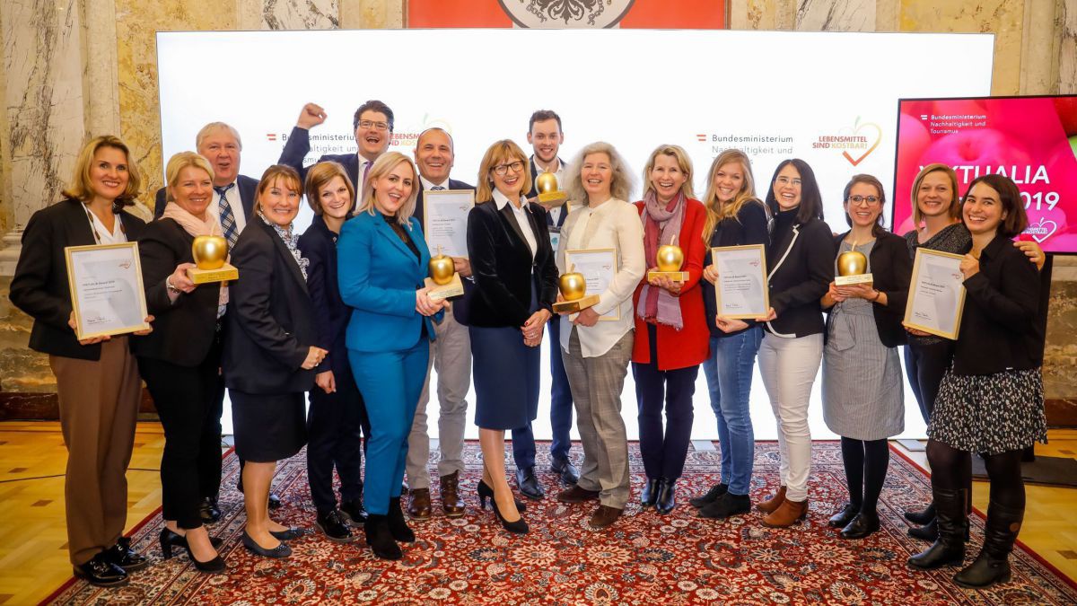 Preisträgerinnen des Viktualia Award 2019.