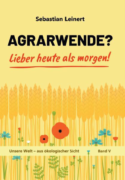 Auf dem Cover sind Blumen und Getreideähren abgebildet. 