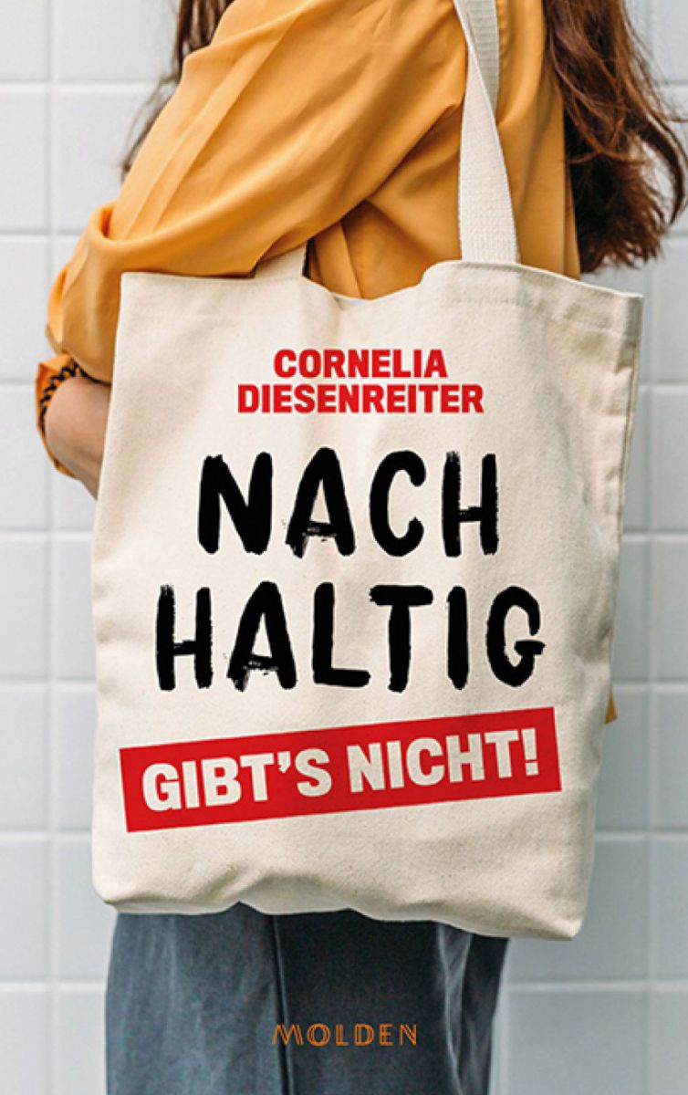 Das Buchcover zeigt eine Einkaufstasche mit der Aufschrift 