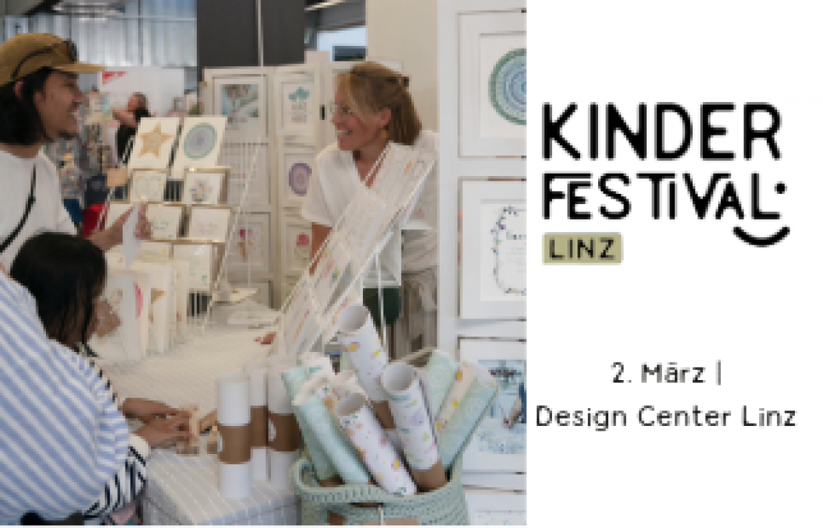 KINDERFESTIVAL Linz
2. März 2024
Design Center Linz